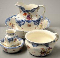 Lot 1601 - A late 19th Century wash set, to include: a...