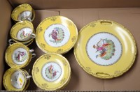 Lot 1607 - An early 20th Century Continental tea service,...