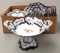 Lot 1608 - A late 19th Century English dinner service,...