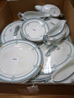 Lot 1632 - A Royal Doulton 'Mina' pattern part dinner...