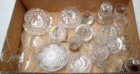 Lot 1651 - A quantity of cut and moulded glassware,...