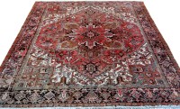 Lot 1793 - A mid 20th Century carpet, with large floral...