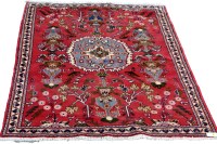 Lot 1802 - A late 20th Century Persian rug, the claret...