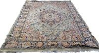 Lot 1808 - A modern Persian style carpet with floral...