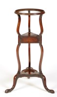 Lot 1834 - An early 19th Century mahogany basin stand...