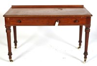 Lot 1931 - A Victorian rectangular side table, by Heal &...