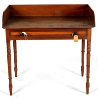 Lot 1974 - A mid 19th Century mahogany wash stand with...