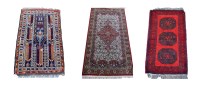 Lot 2060 - A hand-knotted modern prayer rug; a...