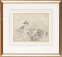 Lot 151 - Attributed to Samuel Prout (1783-1852) A VIEW...