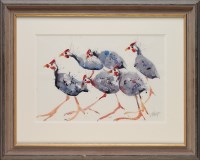 Lot 181 - Mary Ann Rogers (Contemporary) EXOTIC POULTRY...