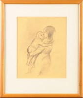 Lot 201 - Alfred Ainslie O'Brien (1912-1988) MOTHER AND...