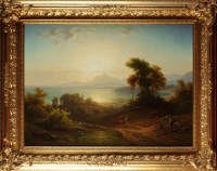 Lot 353 - Gustav August Horst (German 19th Century) A...