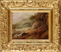 Lot 354 - John Linnell, snr. (1792-1882) A PASTORAL...