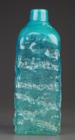 Lot 374 - Michael Harris for Mdina Glass, a blue/green...