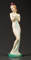 Lot 420 - Royal Doulton: 'Dawn' a figure by Leslie...