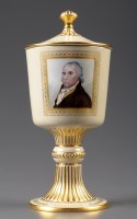 Lot 446 - A Josiah Spode bicentenary cup and cover,...