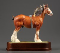 Lot 448 - Royal Worcester: ''Clydesdale Stallion''...