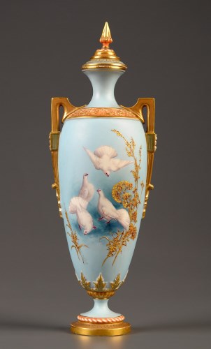 Lot 463 - Royal Worcester: a vase, shape number 2193,...