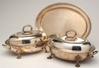 Lot 580 - A pair of early 20th Century two-handled...