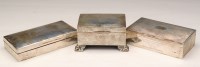 Lot 610 - An early 20th Century cigarette casket, by M....