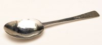 Lot 626 - An unascribed Provincial Puritan spoon in the...