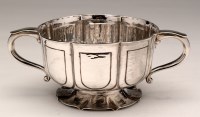 Lot 635 - An Edwardian two-handled bowl, by Mappin &...