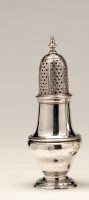 Lot 652 - A George II caster, by John Delmester, London...