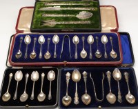 Lot 672 - A Victorian four-piece preserve set,...