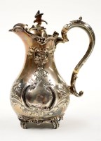 Lot 674 - A George V hot water jug, by Gold &...