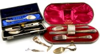 Lot 678 - A Victorian four-piece christening set, by...