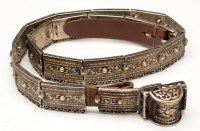 Lot 703 - A Russian belt, 1908-1917, comprising:...