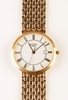 Lot 733 - Rotary: a gentleman's 9ct. gold wristwatch,...