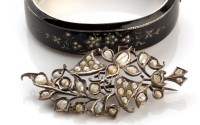 Lot 807 - A late 19th Century Austro-Hungarian bangle,...