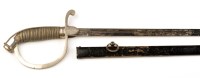 Lot 902 - An early 20th Century sword, the 31 1/2in....