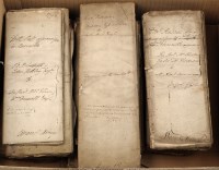 Lot 927 - A collection of draft legal documents by Wren...