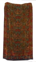 Lot 951 - Manner of CFA Voysey, a large chenille panel,...