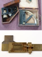 Lot 956 - A 90 degree clinometer, by F. Robson,...