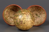 Lot 959 - A mid 18th Century pocket globe, circa 1750,...