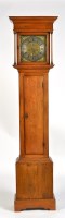 Lot 1019 - James Mills, Long Melford: an elm longcase...