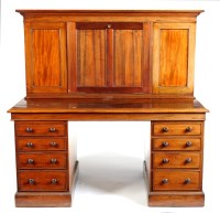 Lot 1139 - A late 19th Century mahogany monocleid...