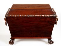 Lot 1144 - A 19th Century rectangular mahogany...