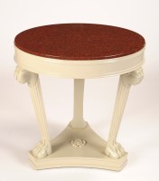 Lot 1186 - A 19th Century style circular occasional table...