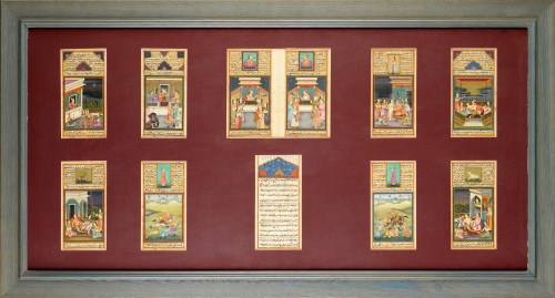 Lot 35 - 19th Century Indian School SCENES OF COURTLY...