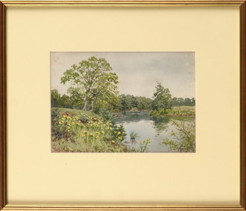 Lot 91 - Wilson Hepple (1853-1937) ''RIVER COQUET, NEAR...