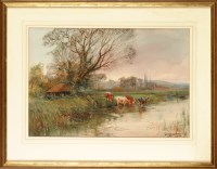 Lot 144 - Henry Charles Fox (1860-1925) ''A VIEW IN THE...