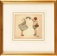 Lot 176 - Marjorie Slade (20th Century) A BOY AND GIRL...