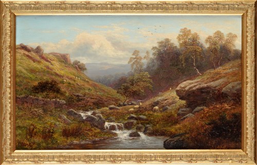 Lot 194 - William Mellor (1851-1931) ''ON THE BURBAGE''...