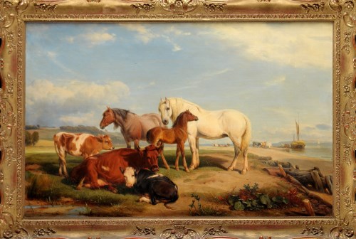 Lot 228 - Henry Brittan Willis (1810-1884) HORSES AND...