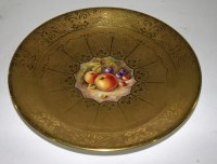 Lot 314 - Royal Worcester: a cabinet plate by Stephen...