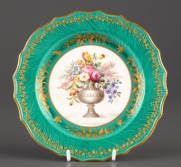 Lot 346 - Copelands: a dessert plate for Thomas Goode,...